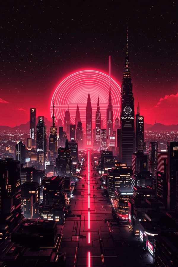 霓虹之城 Neon City 海报封面