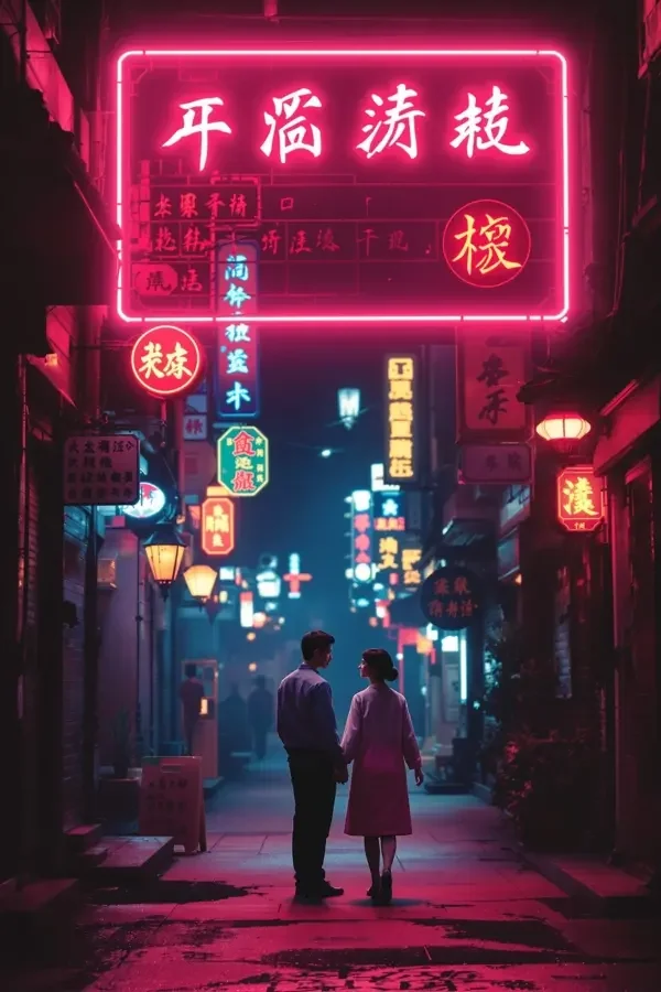 霓虹灯下的旧梦 海报封面