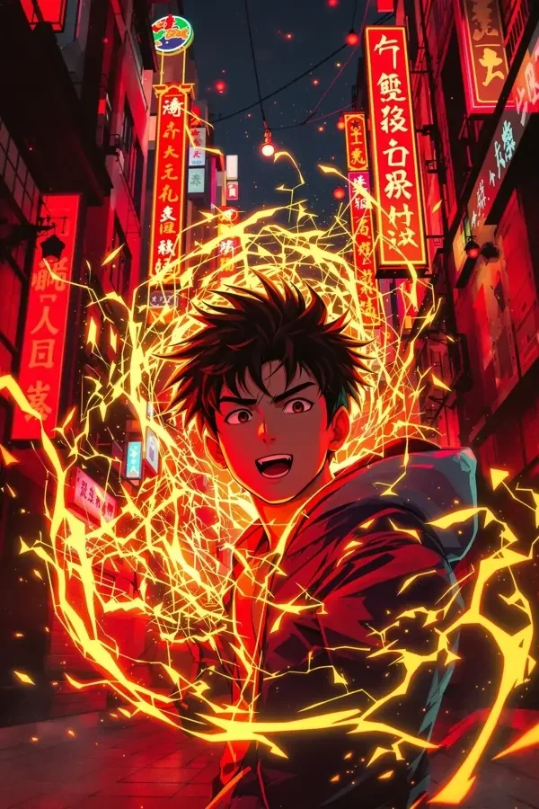 霓虹少年 海报封面