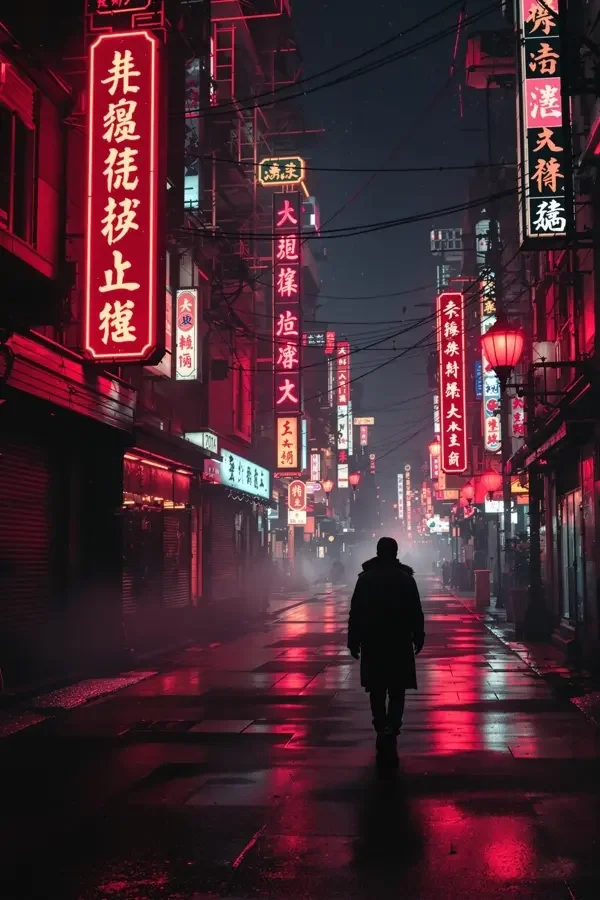 霓虹之下 海报封面