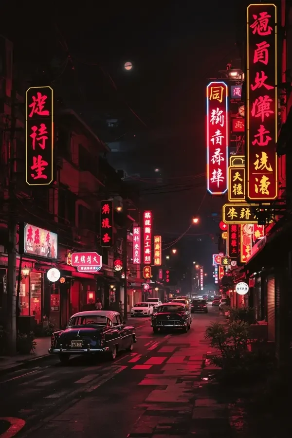 霓虹旧梦 海报封面